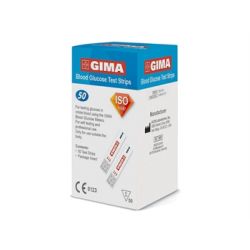 GIMA GLUCOSA TIES FOR GLUCOMETRO GIMA (50 TIRAS)