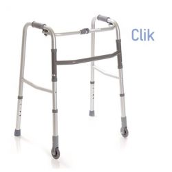 MORETTI FOLDABLE WALKWAY WITH 2 TOE AND 2 FIXED WHEELS