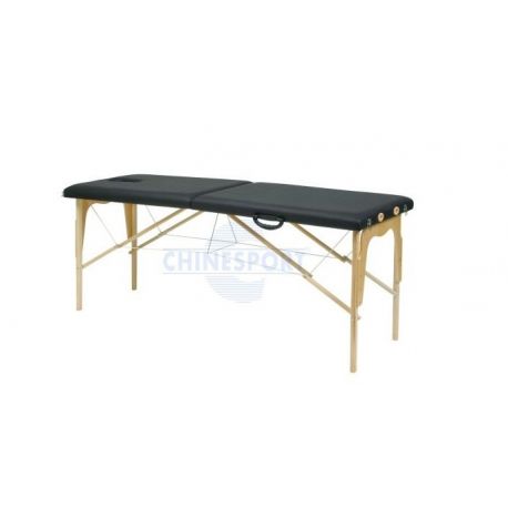 CHINESPORT EXAMINATION BED WITH WOODEN SUITCASE - 150KG - GIJON MODEL
