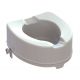 RAISED TOILET SEAT WITH FIXING SYSTEM - HEIGHT 14 CM