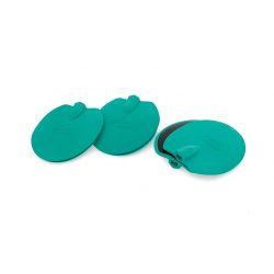 WEELKO SLIMMING PAD TWO-UNIT SET OF OVAL-SHAPED ELECTRODES OF 92 MM