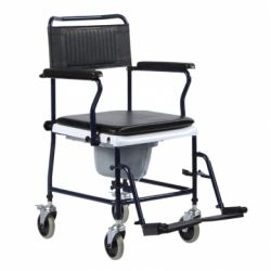 INTERMED TOILET CHAIR - WITH 4 WHEELS