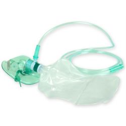GIMA HIGH FLOW MASK FOR OXYGEN THERAPY WITH RESERVOIR - PEDIATRIC (10 PCS)