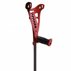 INTERMED CRUTCHES HEIGHT ADJUSTABLE IN ALUMINUM-SAFE WALK(DIFFERENT COLORS )
