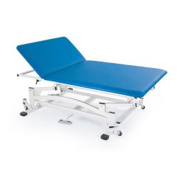 FISIOTECH TWO-SECTION ELECTRIC BED WITH MANUAL HEAD ADJUSTMENT BOBATHM2-DIFFERENT COLORS