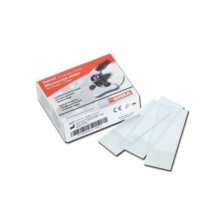 GIMA PORTAOBJETOS BISELADOS Y PULIDOS POR UN LADO - 76 x 26 x 1.2 MM (200 UDS)