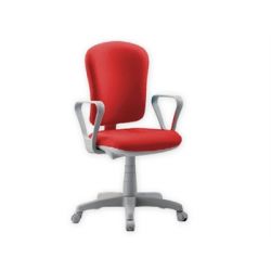 GIMA VARESE CHAIR WITH ARMREST - FABRIC - RED
