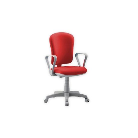 GIMA VARESE CHAIR WITH ARMREST - FABRIC - RED