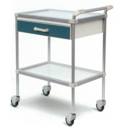 GIMA DELUXE TROLLEY WITH DRAWER - 58X4XH19.5 CM