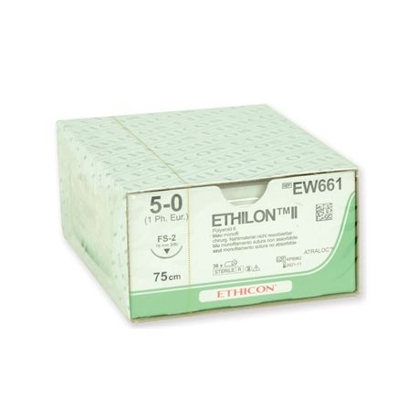 ETHILON SUTURA MONOFILAMENT ETHICON ETHILON - CALIBRES DIVERSOS (36 UDS)