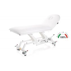 MORETTI PROFESSIONAL STRETCHER FOR MEDICAL VISIT - HYDRAULIC - WITH WHEELS - DIFFERENT COLORS (LYTUS) - 180KG - H90MM